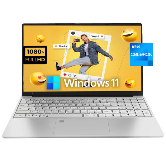 14 Inch Laptop 8GB DDR4 256GB SSD Windows 11 with Dual-Core Intel Celeron, Webcam, 2.4G/5G Wifi, HDMI, BT5.0, Space Gray